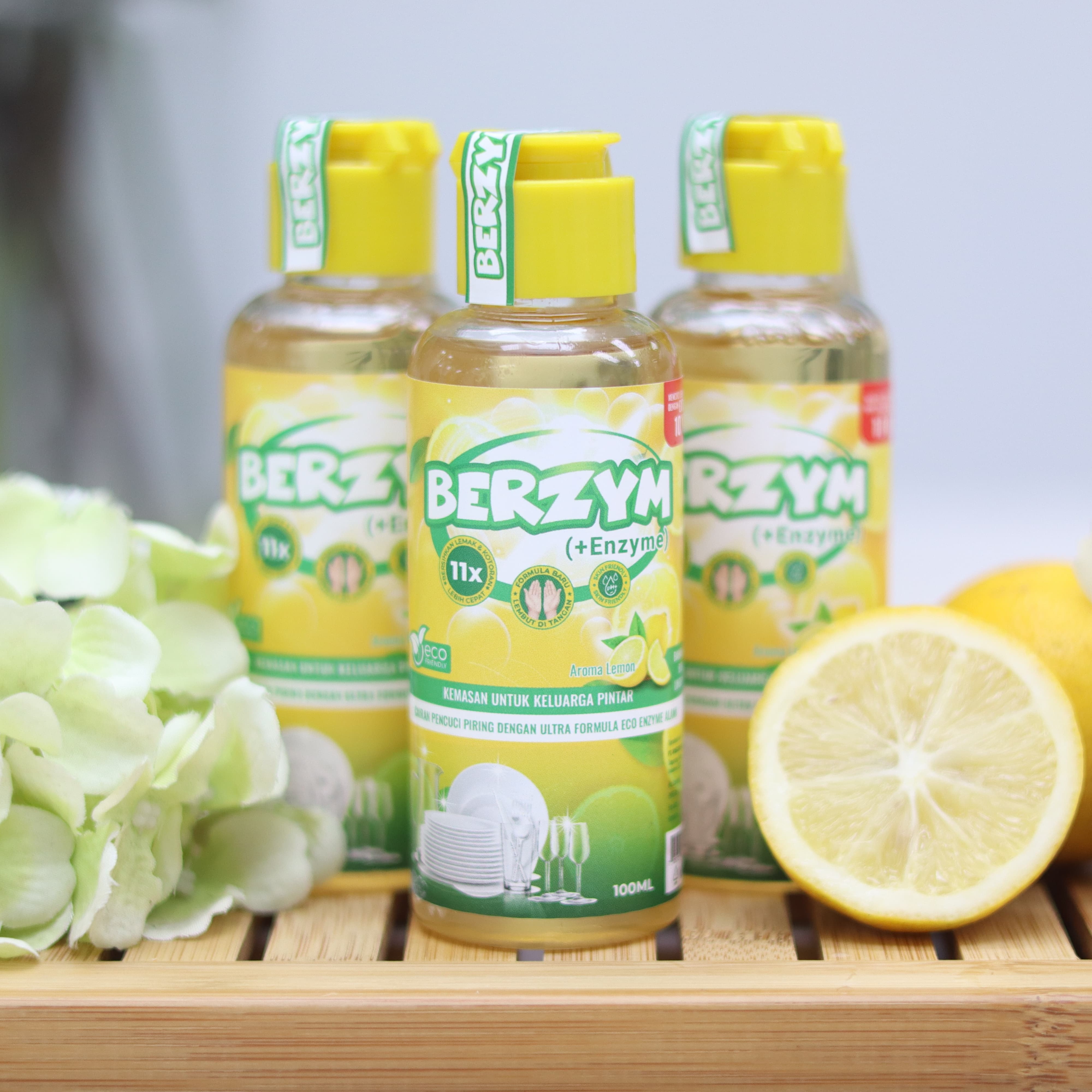 Produk Berzym - Cairan Pencuci Piring - 100ml