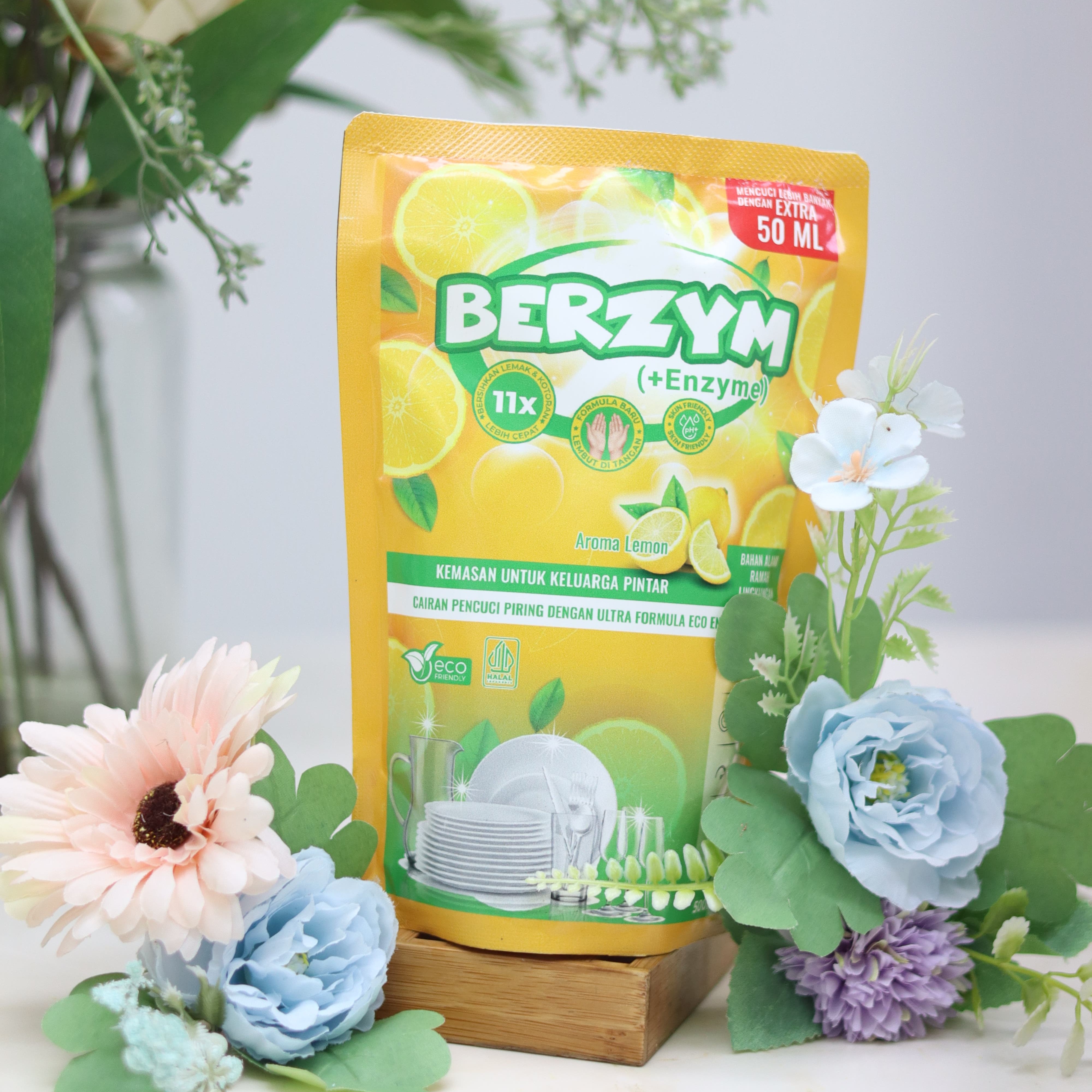 Produk Berzym - Cairan Pencuci Piring - 500ml